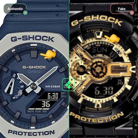 g shock watch false